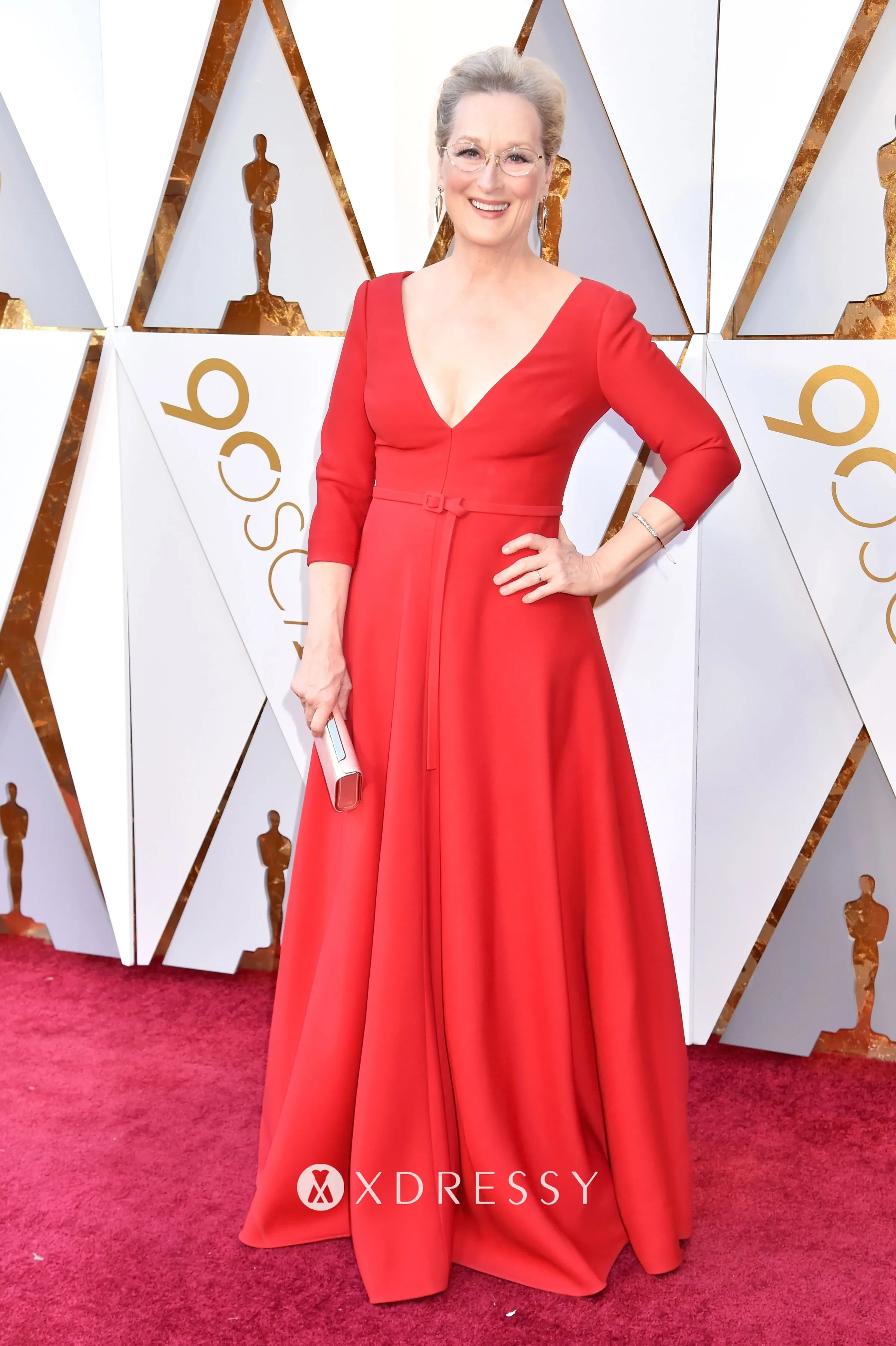 red mother of the bride dress