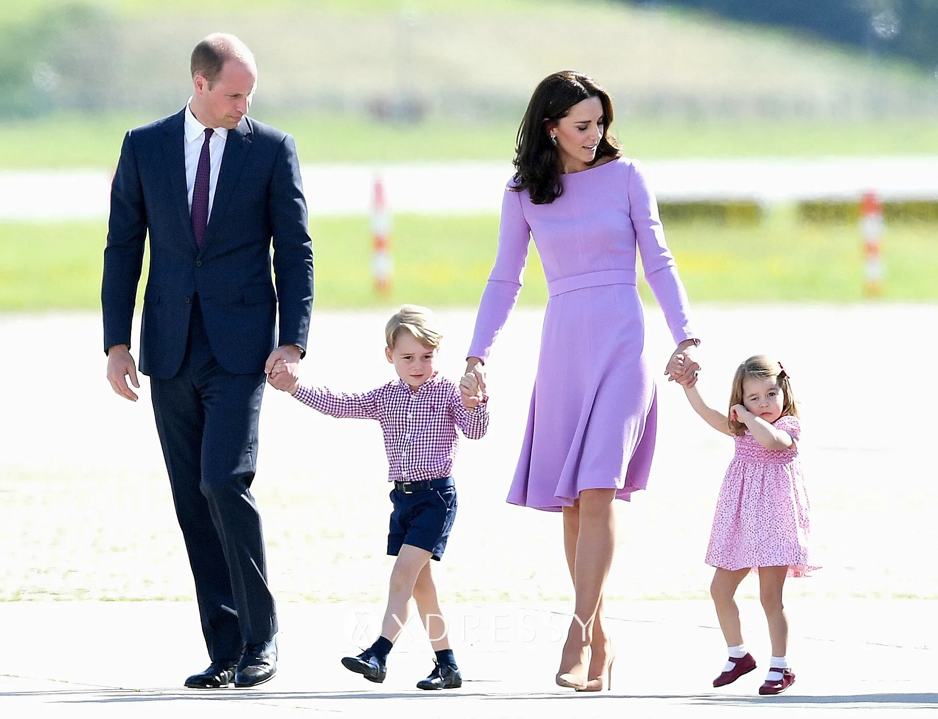 Kate Middleton lilac short dress Kate Middleton lilac short dress