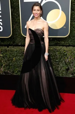 Jessica Biel red carpet dress for sale on Golden Globes 2018