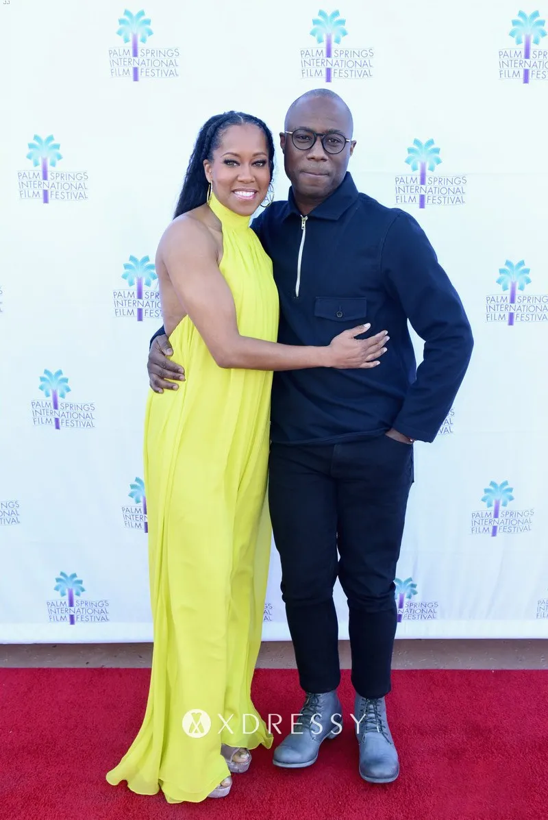 Regina King in red carpet gown at Annual Palm Springs International Film Festival 2019 Regina King in red carpet gown at Annual Palm Springs International Film Festival 2019