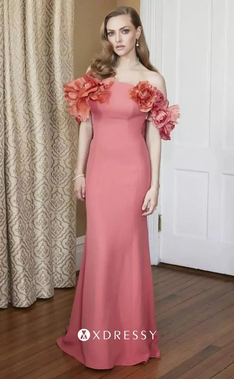 Amanda seyfried 3d flower prom dress 2021 Golden Globe Amanda seyfried 3d flower prom dress 2021 Golden Globe