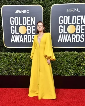 Mejores Vestidas de los yellow dress golden globes 2020 red carpet