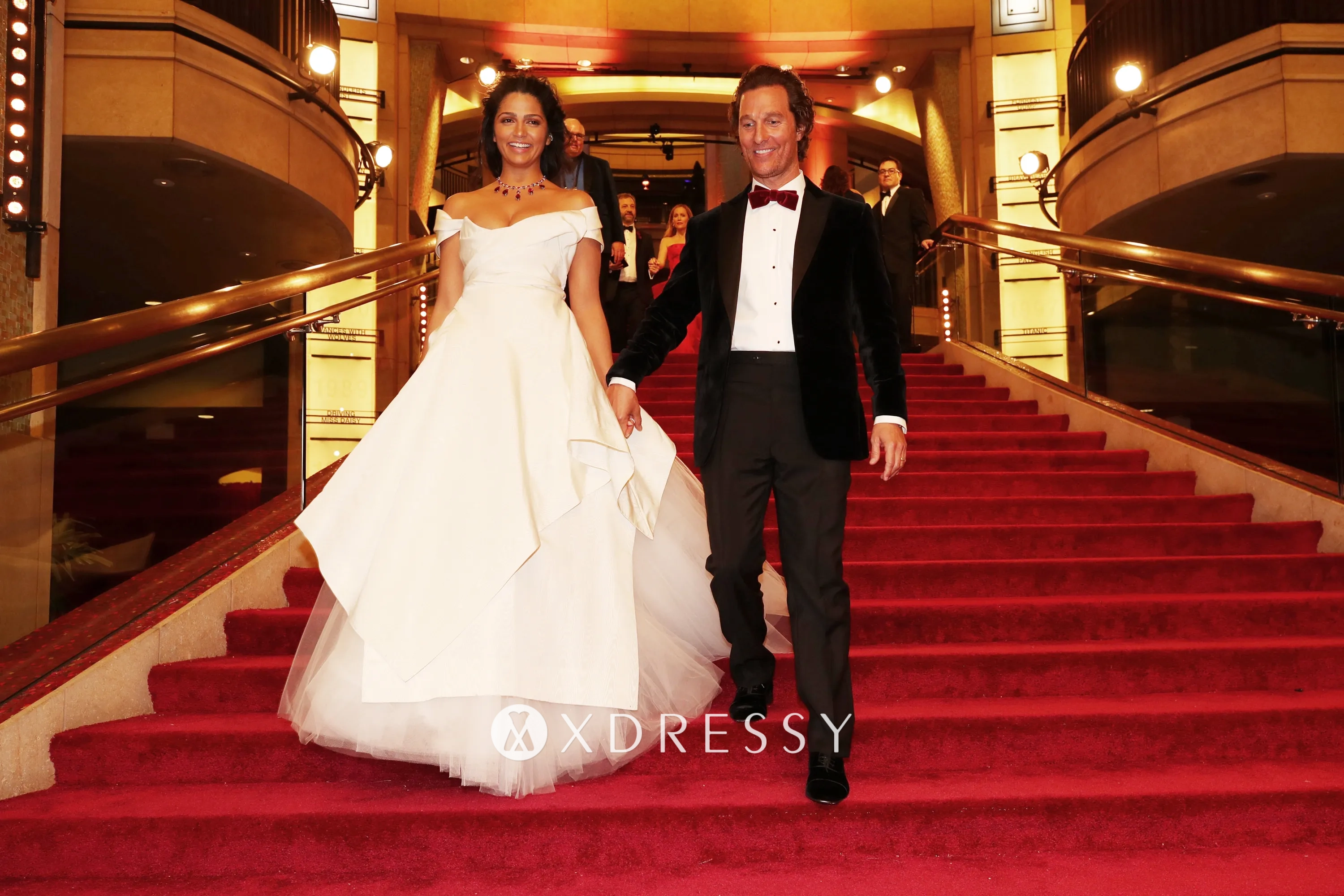 Camila Alves off shoulder ball gown on the red carpet Camila Alves off shoulder ball gown on the red carpet