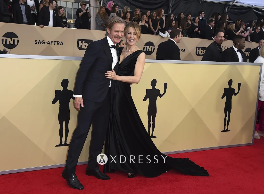 Felicity Huffman and William H Macy on the red carpet Felicity Huffman and William H Macy on the red carpet