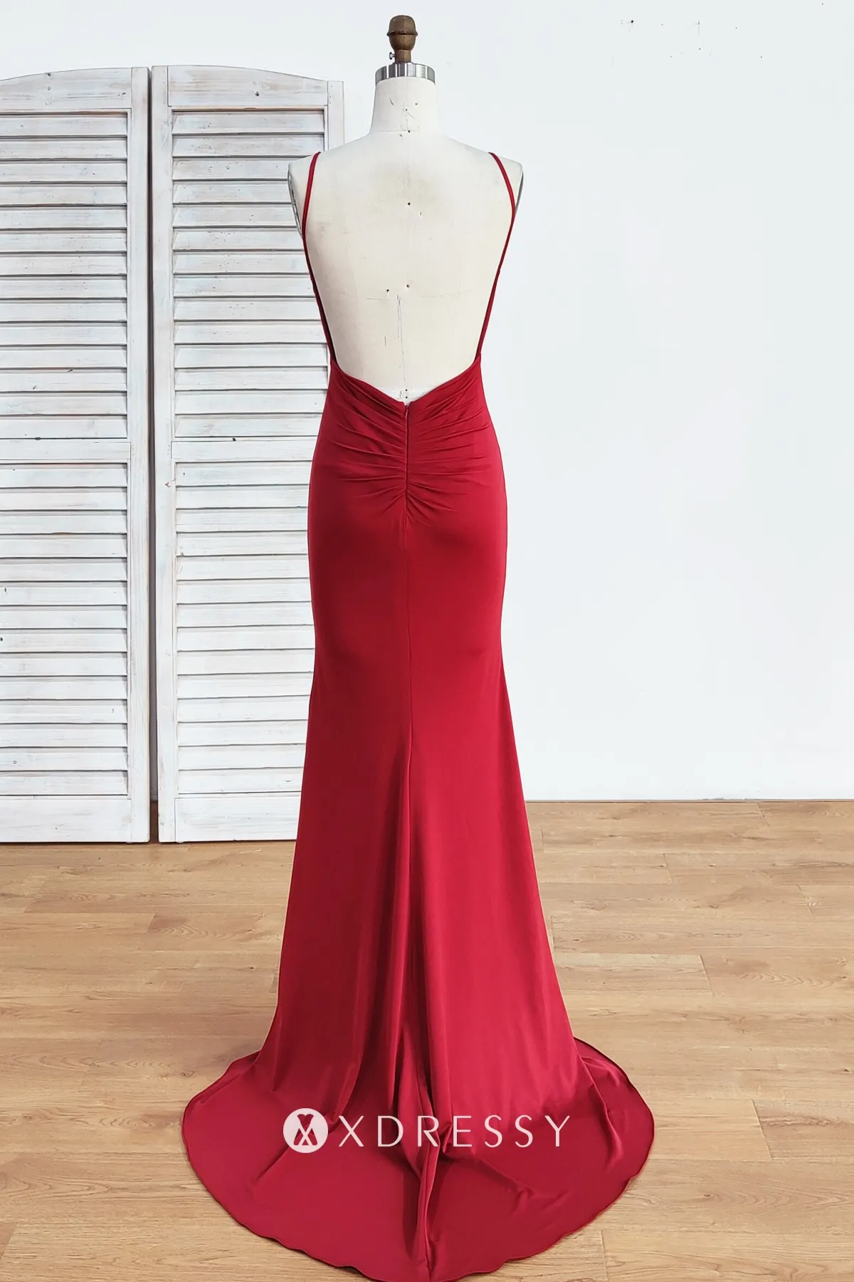 sexy low back red bridesmaid formal dress sexy low back red bridesmaid formal dress