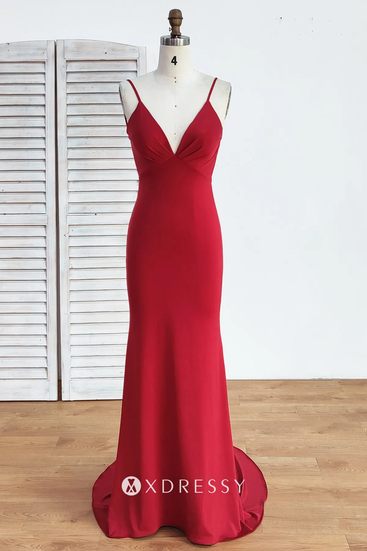 sexy red spandex v neck bridesmaid formal dress sexy red spandex v neck bridesmaid formal dress