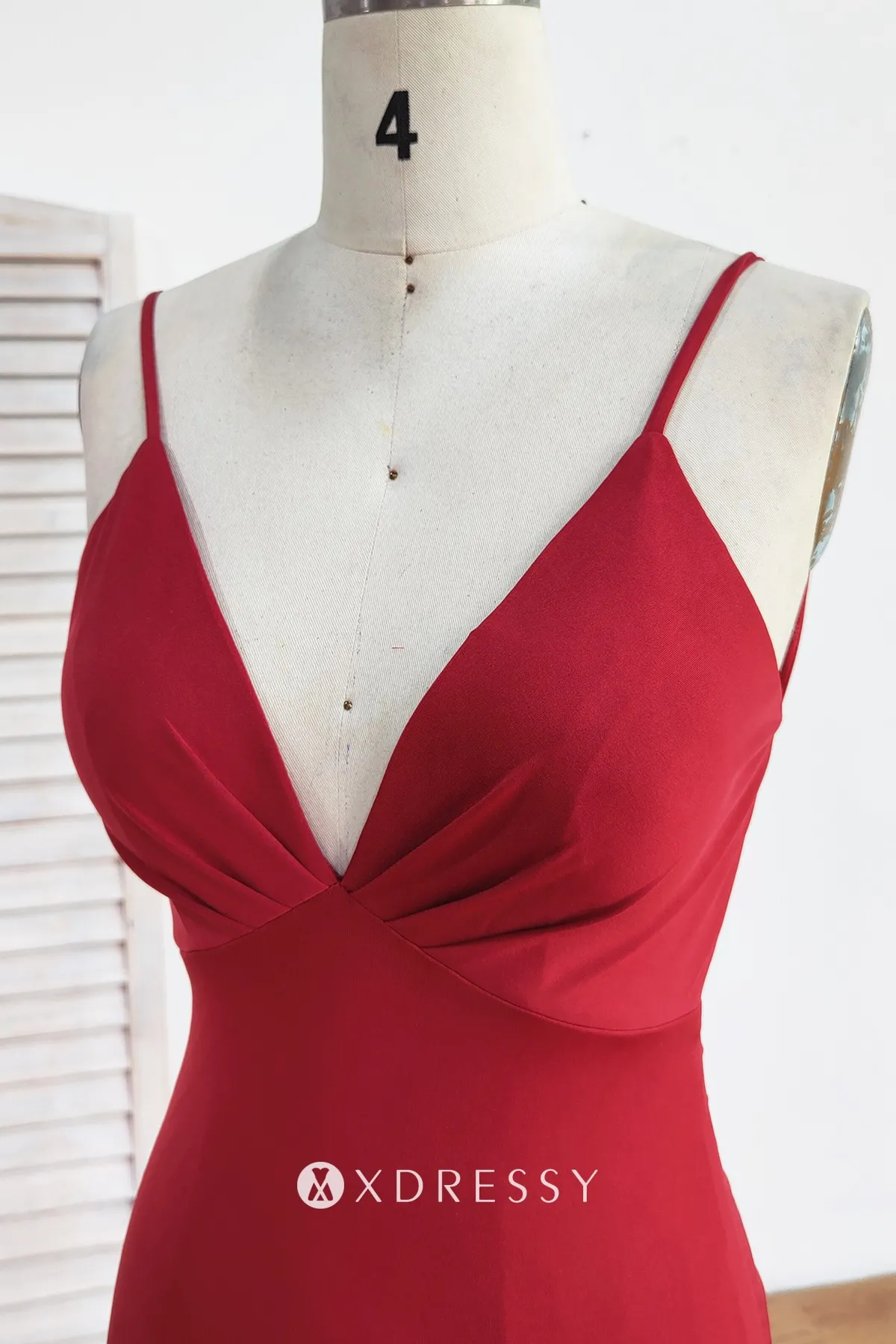 sexy red v neck dress sexy red v neck dress