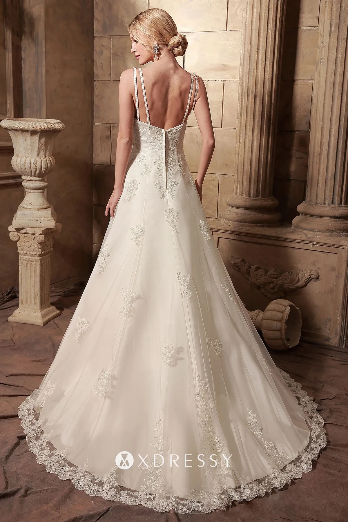 court train beaded lace appliqued wedding ball gown court train beaded lace appliqued wedding ball gown
