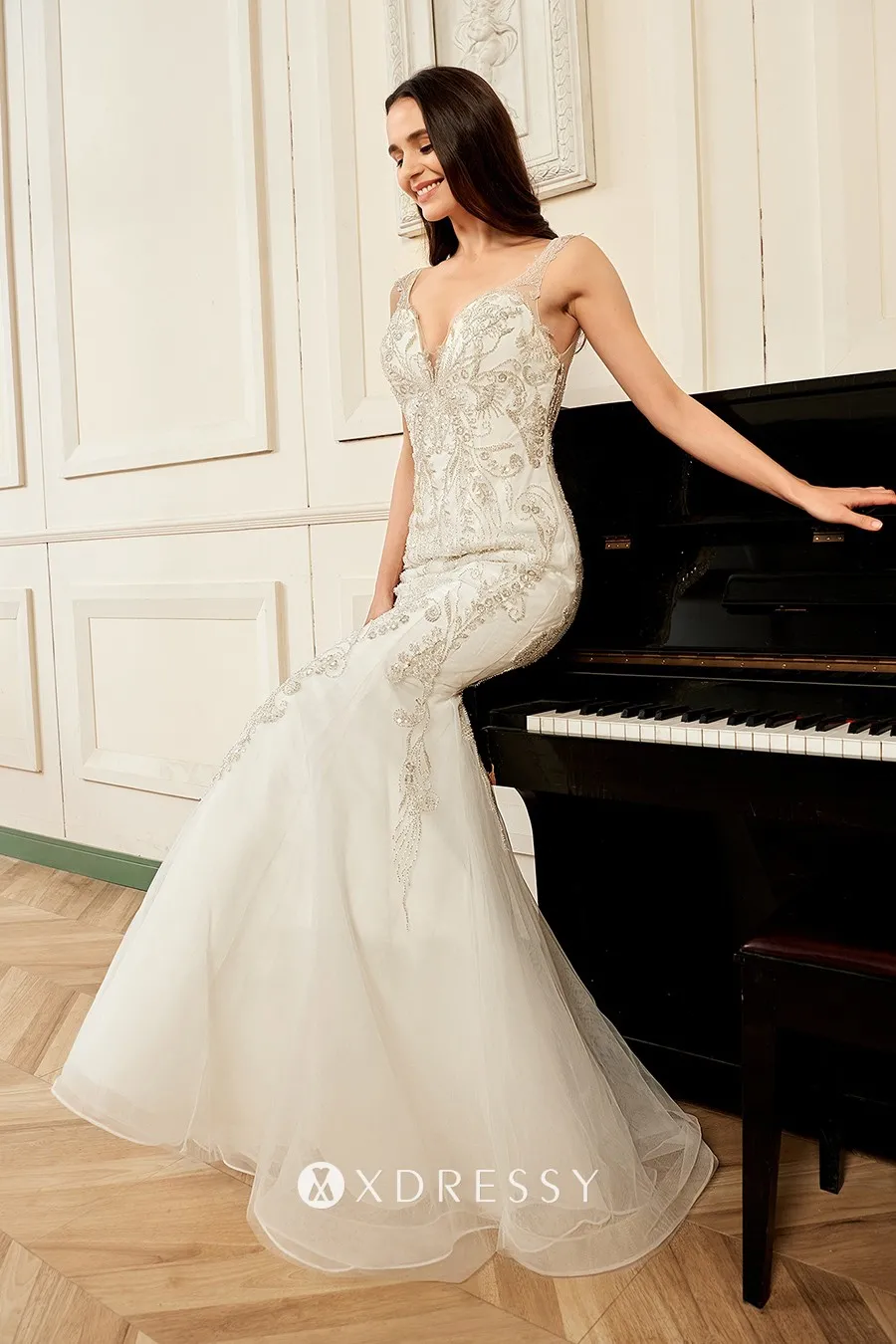 mermaid embroidered heavy beaded wedding dress mermaid embroidered heavy beaded wedding dress