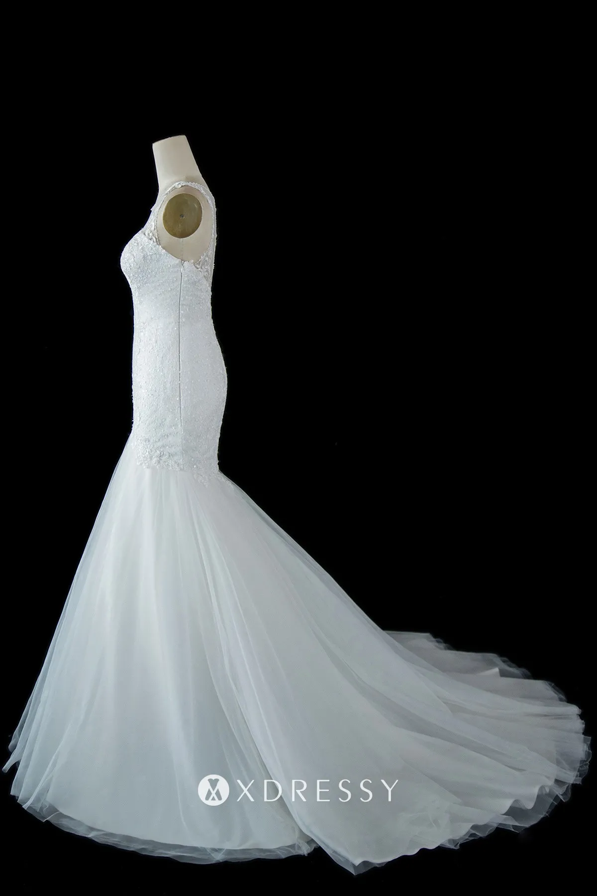 sequinned white lace tulle wedding dress sequinned white lace tulle wedding dress