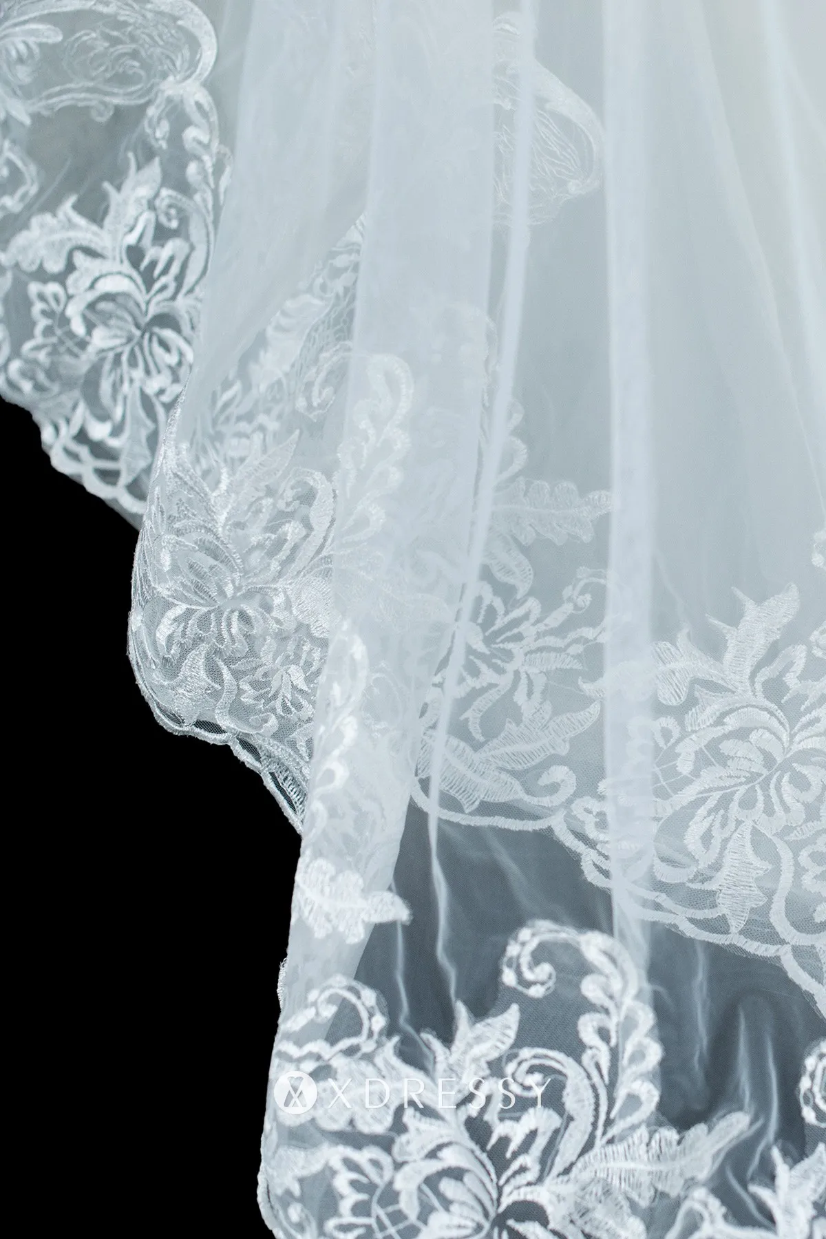 lace appliqued hem ivory lace tulle high low overskirt bridal dress lace appliqued hem ivory lace tulle high low overskirt bridal dress