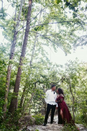 engagement shot